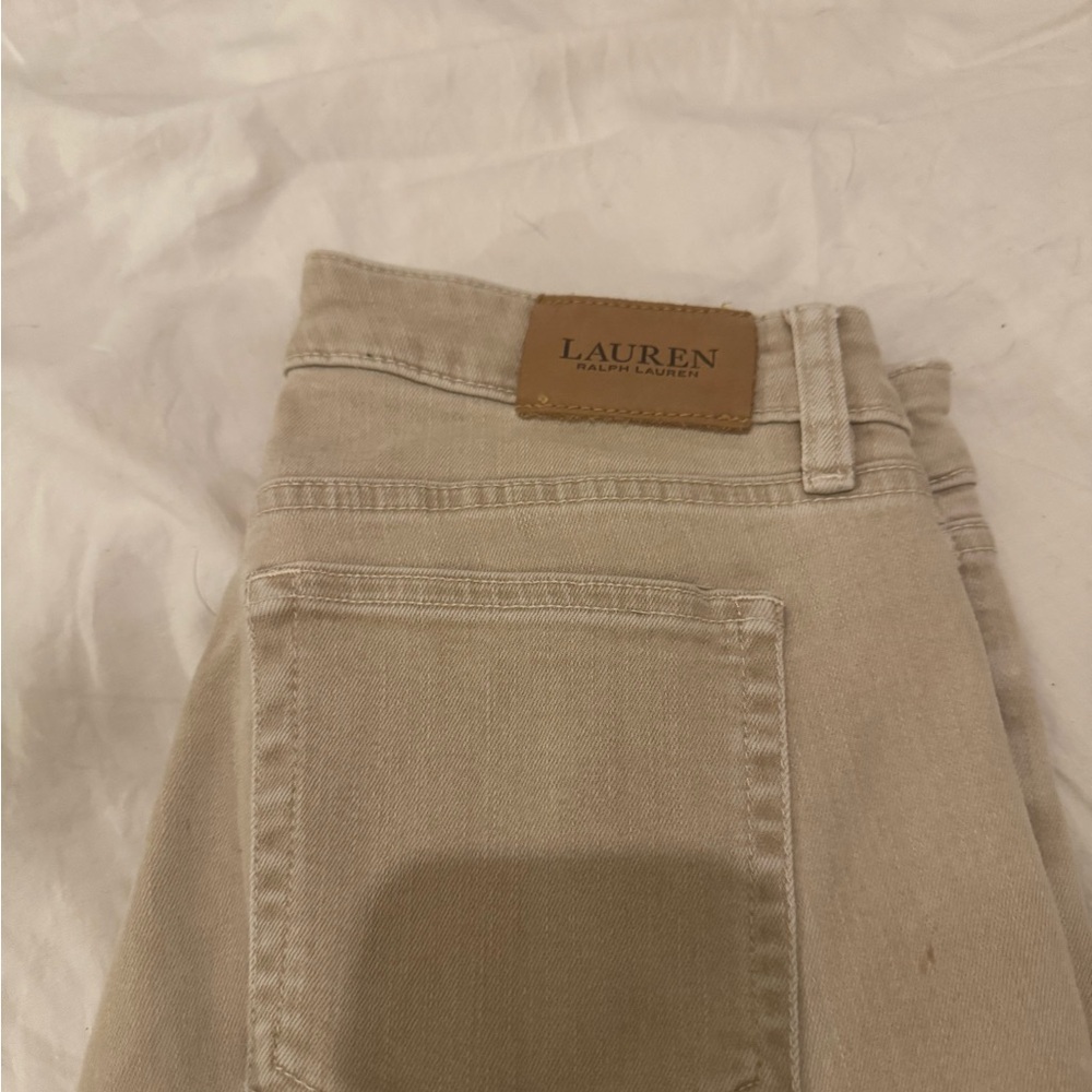 Lauren Ralph Lauren Light Tan Denim
